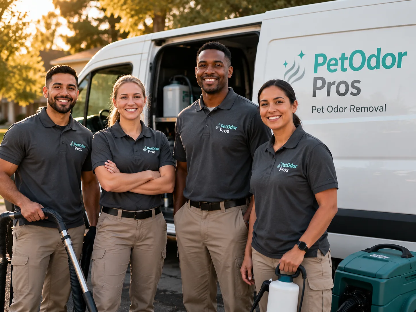 Pet Odor Removal team serving Heidrick, KY